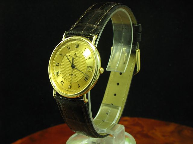 Baume & Mercier 18kt 750 Gold Herrenuhr / Ref 15205 / Kaliber ETA 255.111