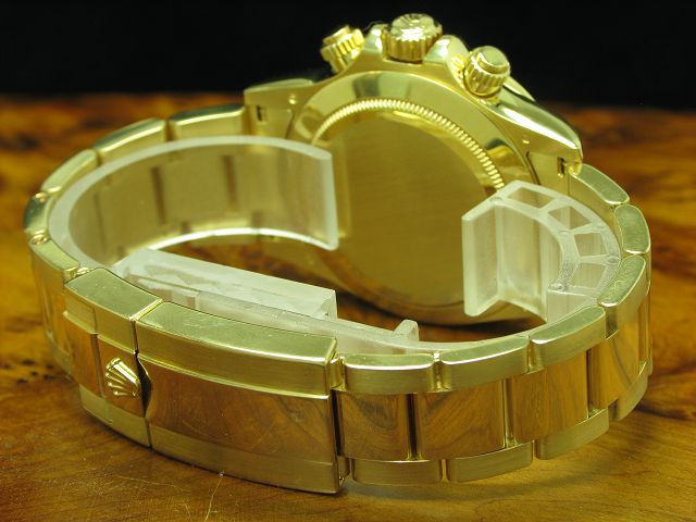 Rolex Daytona Cosmograph 18kt 750 Gold Automatic Herrenuhr / Diamond Dial / Ref 116528H