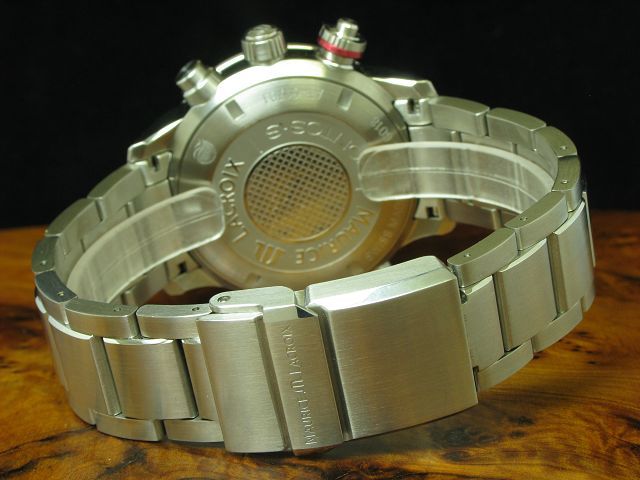 Maurice Lacroix Pontos S Edelstahl Automatic Chronograph Herrenuhr / Ref PT6018