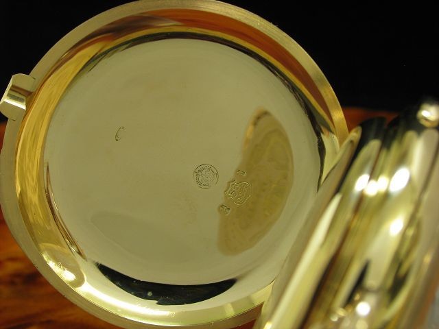 Invicta 14kt 585 Gold Savonette Taschenuhr Chronograph Minuten Repetition