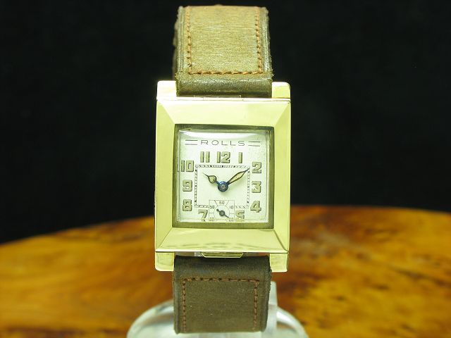 Blancpain Rolls ATO 18kt 750 Gold Automatic Herrenuhr / 1930er Jahre Vintage Uhr