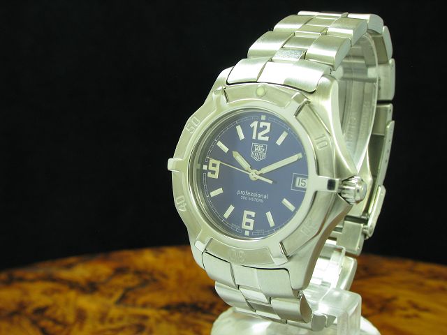 Tag Heuer Professional Edelstahl Herrenuhr / Ref WN1112 / Kaliber ETA 955.112