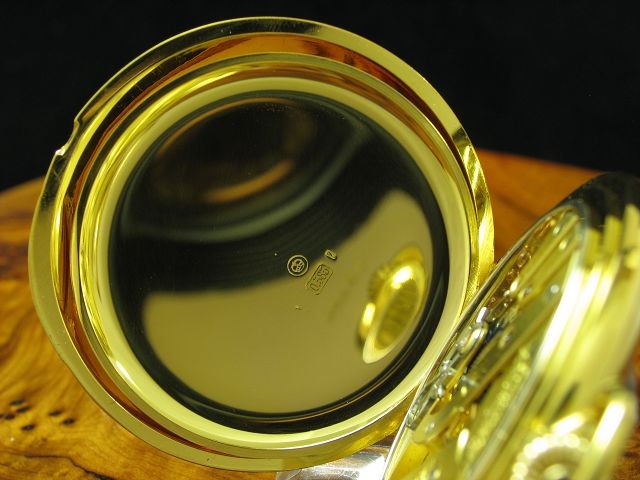J. Assmann 14kt 585 Gold Savonette Sprungdeckel Taschenuhr