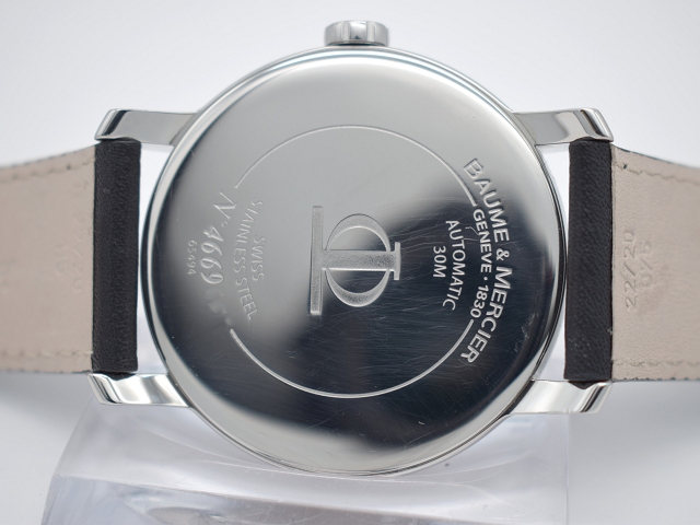 Baume & Mercier Classima XL Edelstahl Automatic Herrenuhr / Ref M0A08462 Baume & Mercier Classima XL Edelstahl Automatic Herrenuhr / Ref M0A08462