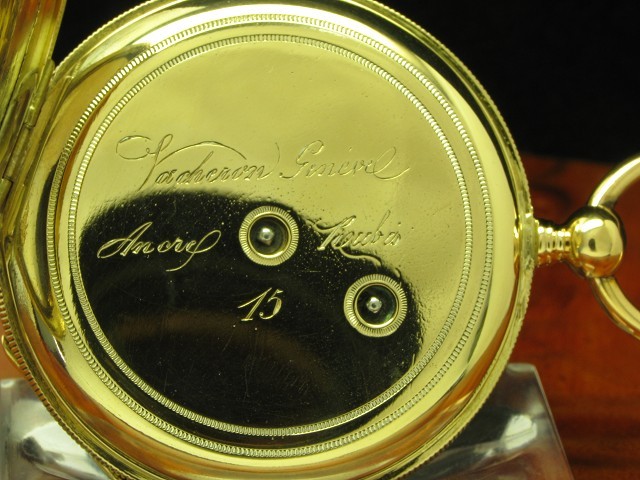 Vacheron Geneve 18kt 750 Gold Open Face Taschenuhr Schlüsselaufzug