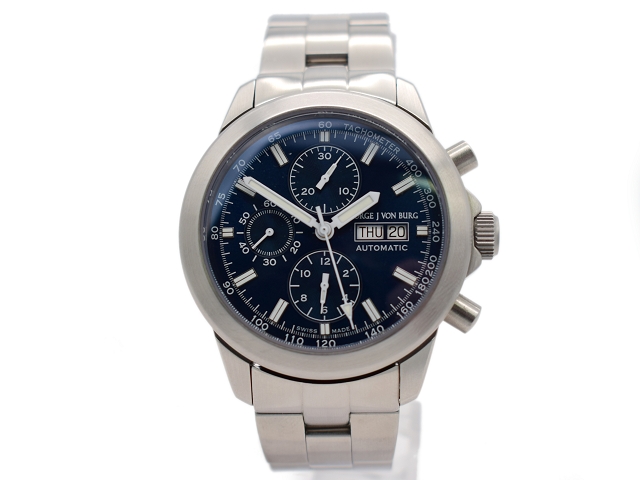 MGJVB Sport II Stahl Automatic Herrenuhr / ETA 7750 / 44mm MGJVB Sport II Stahl Automatic Herrenuhr / ETA 7750 / 44mm