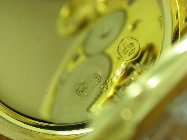 A. Lange & Söhne 14kt 585 Gelbgold Savonette Taschenuhr / 3-Deckel Gold