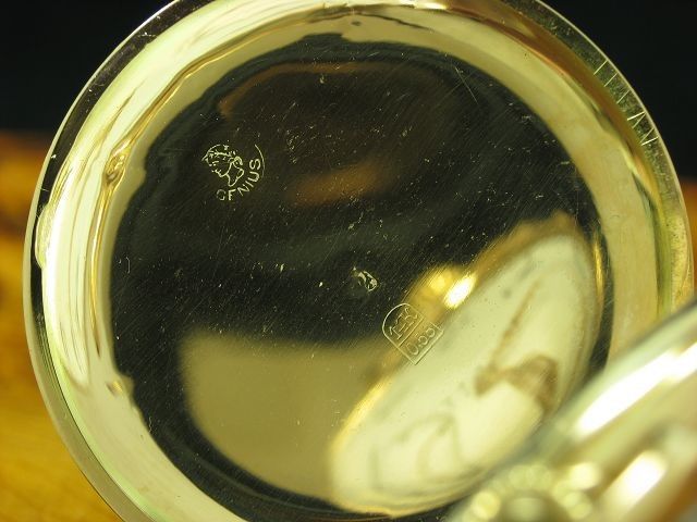 GENIUS 14kt 585 Gold Savonette Taschenuhr von ca. 1905 / 3-Deckel Gold