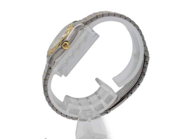 Ebel Classic Wave Quarz Stahl Gold Damenuhr / Perlmutt Zifferblatt / 24mm Ebel Classic Wave Quarz Stahl Gold Damenuhr / Perlmutt Zifferblatt / 24mm